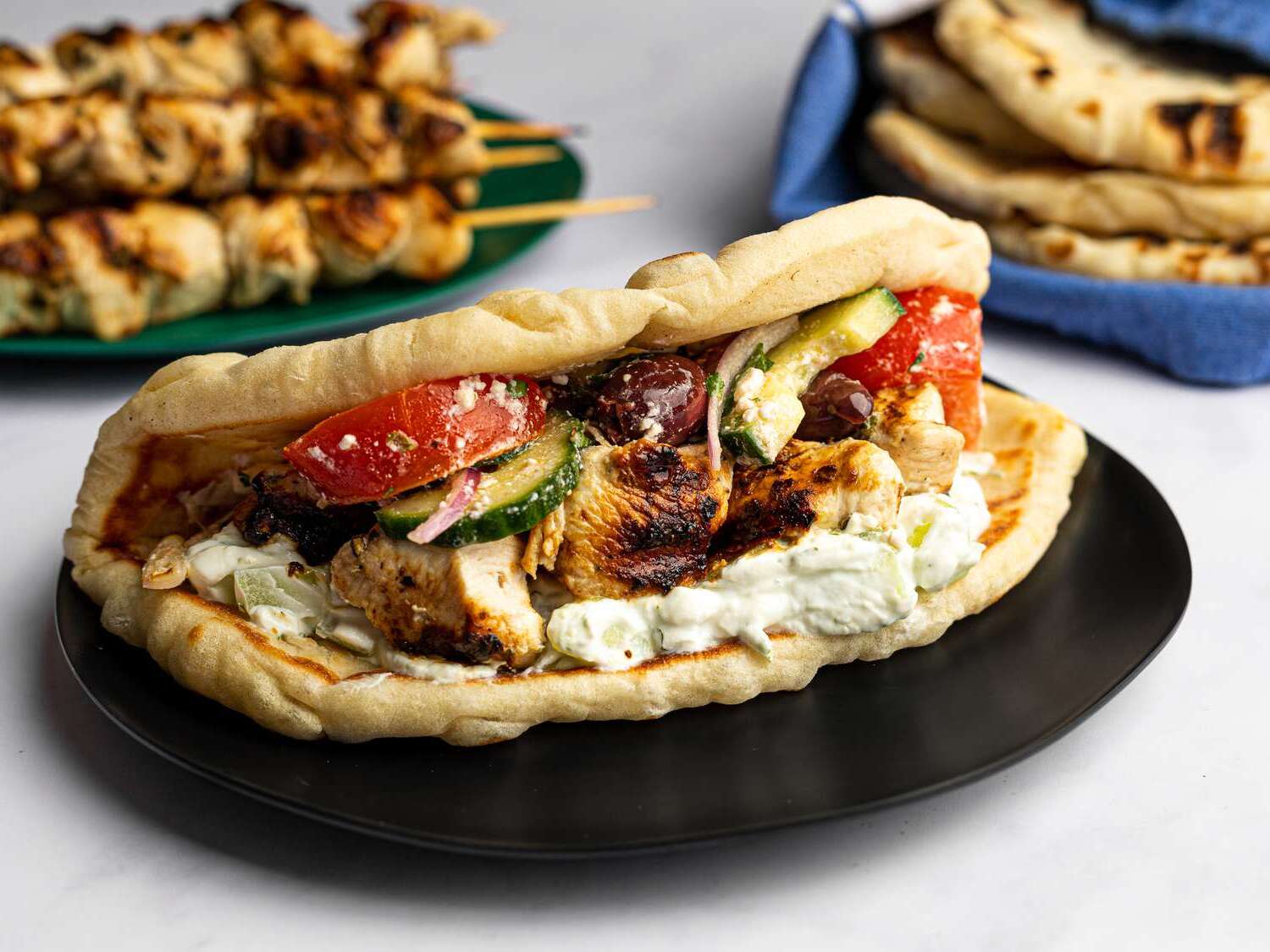 marinated-chicken-pita-sandwich-recipe