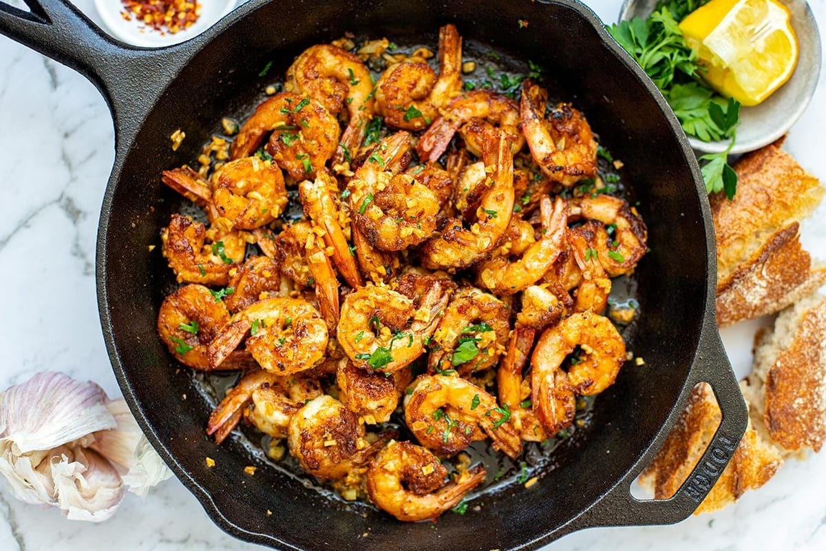 pan-fried-garlic-shrimp-recipe
